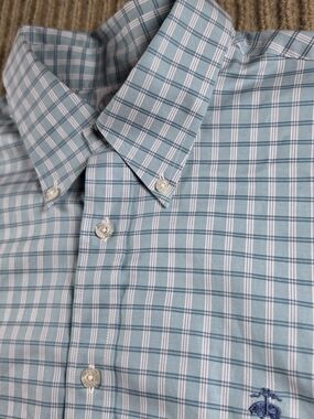 Brooks Brothers Regent Mens Button Shirt Size L Non Iron